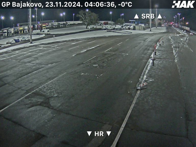 Hd Bajakovo Kroatien Zoll Grenzübergang webcam Live